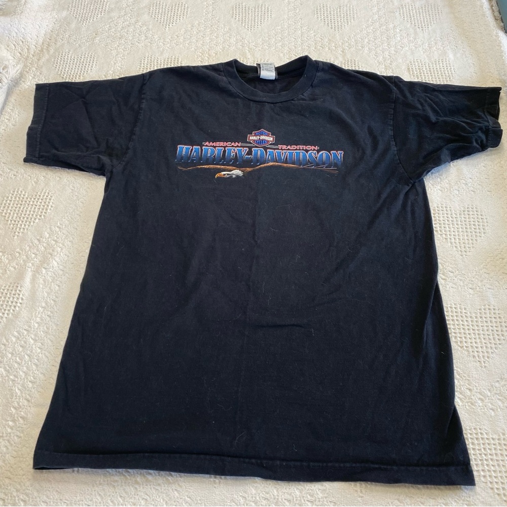 Harley Davidson Graphic Back and Front Tee (XL)